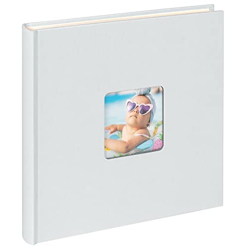 walther design Fun FA-205-BL album photo 26x25 cm bleu clair fenêtre