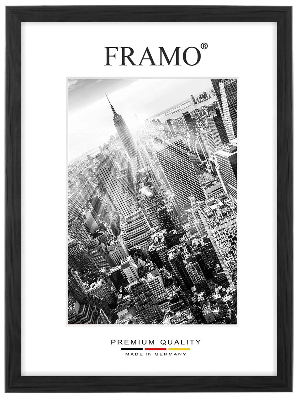 FRAMO 35 mm cadre photo pin noir 52x150 cm