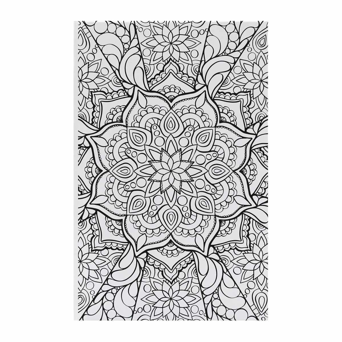 Ceanothe Mandala carnet photo A5 200 pages à colorier