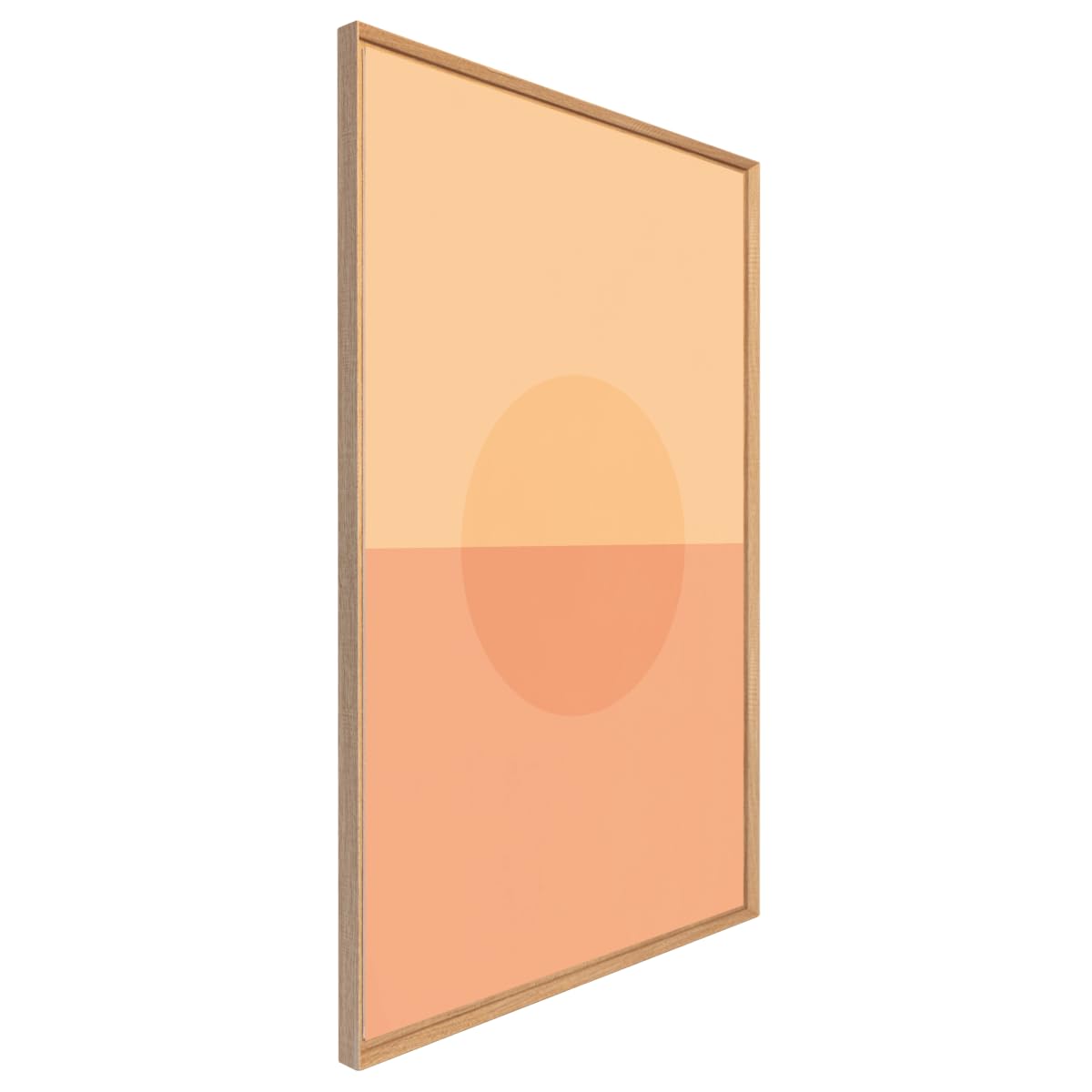 Ceanothe demi soleil tableau encadré 65x97 cm mat