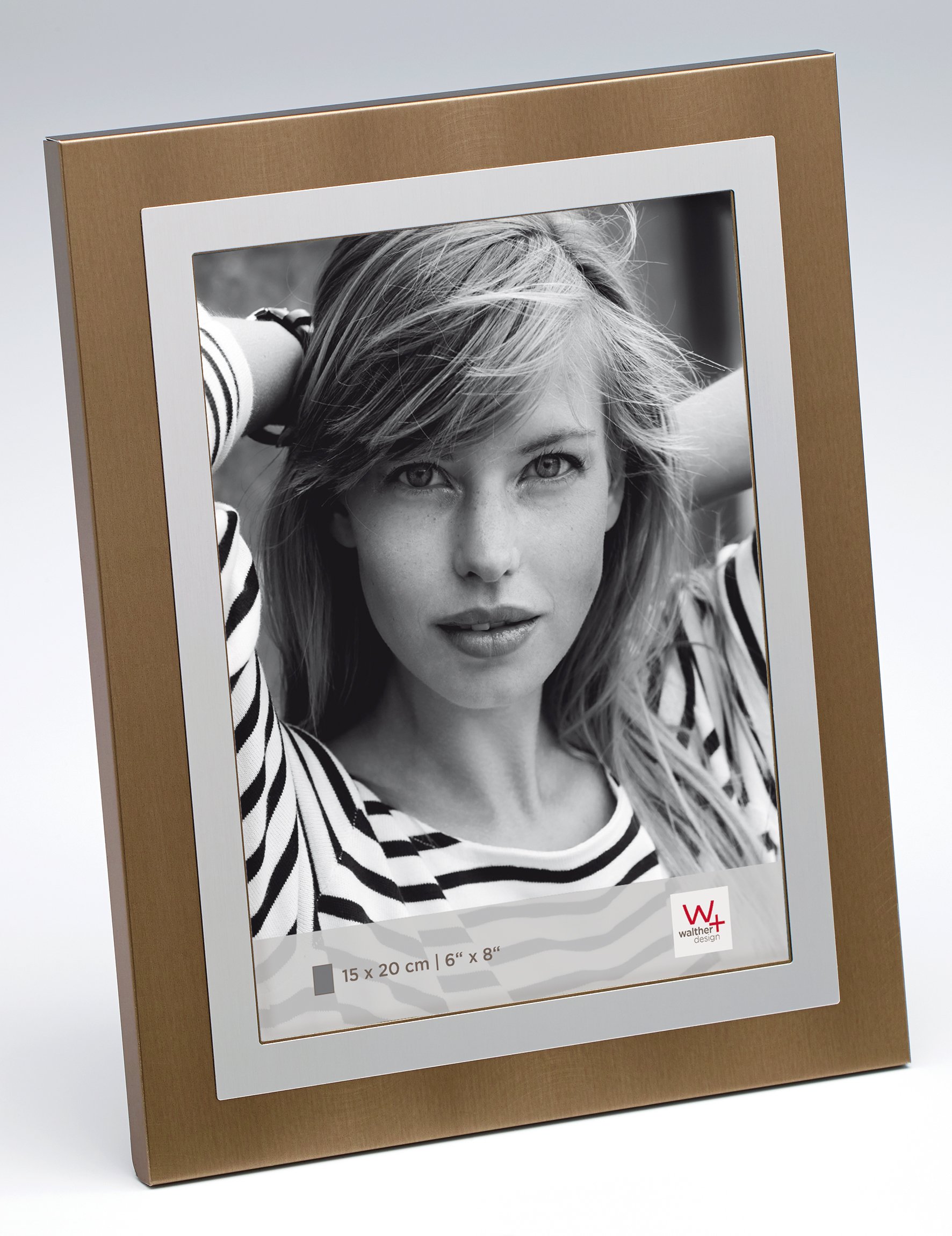 walther design Luan PY318C cadre portrait 13x18 champagne