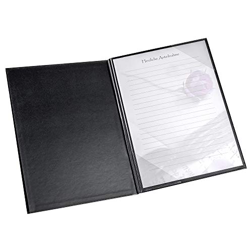 Walther Design Beyond dossier condoleances A4 noir