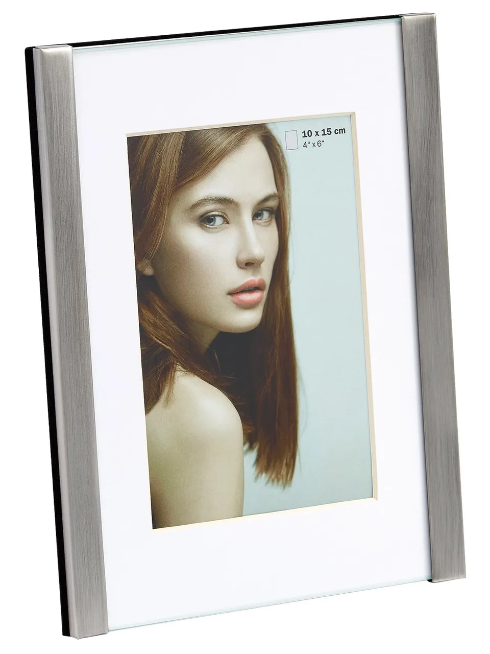 walther design Mette IM318S cadre portrait 13x18 cm argent