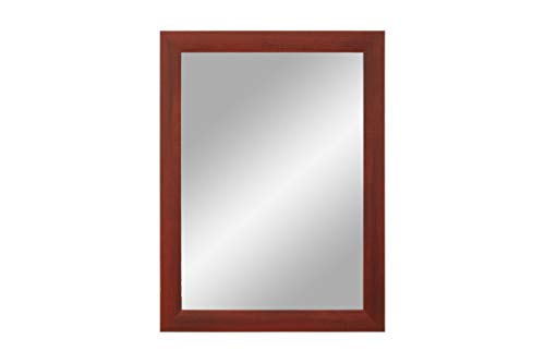 FRAMO Trend 35 miroir mural rouge essuyé 30 x 35 cm