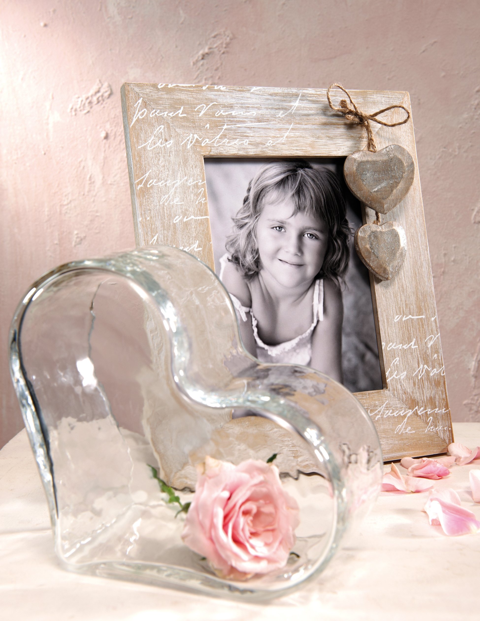 walther design Le Coeur QH318P cadre photo 13x18 marron