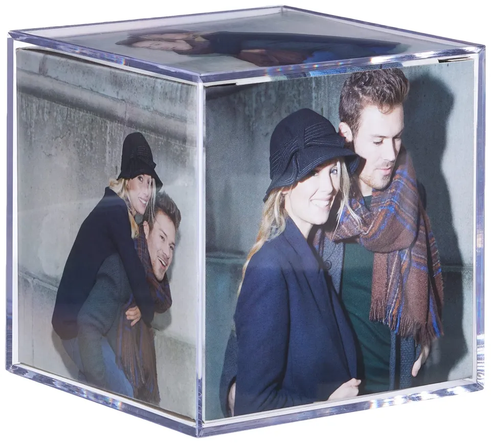 walther design Photo Cube MW100AD verre 8,5 cm lot 2