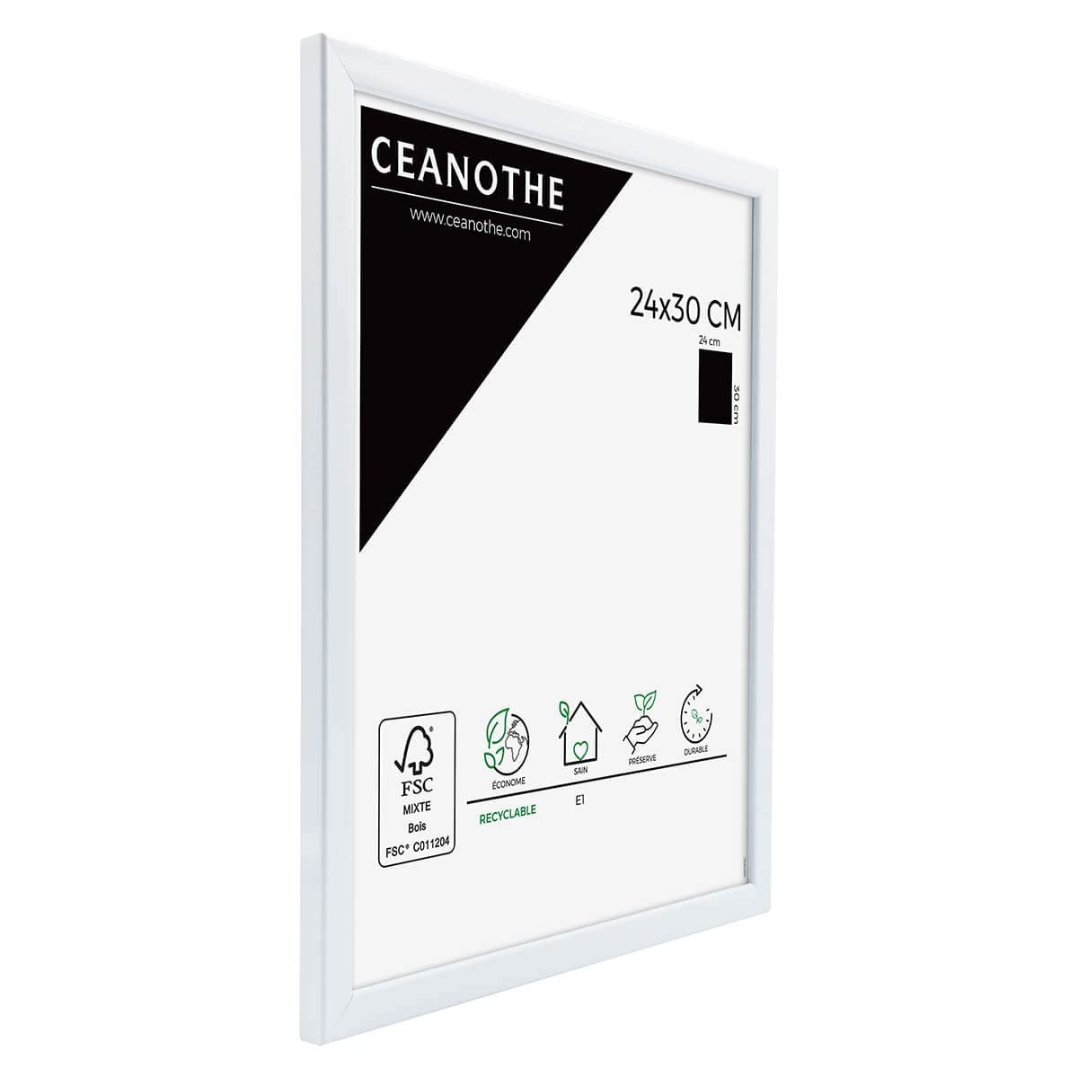 Ceanothe Brio 130073 River cadre photo 24x30 cm blanc