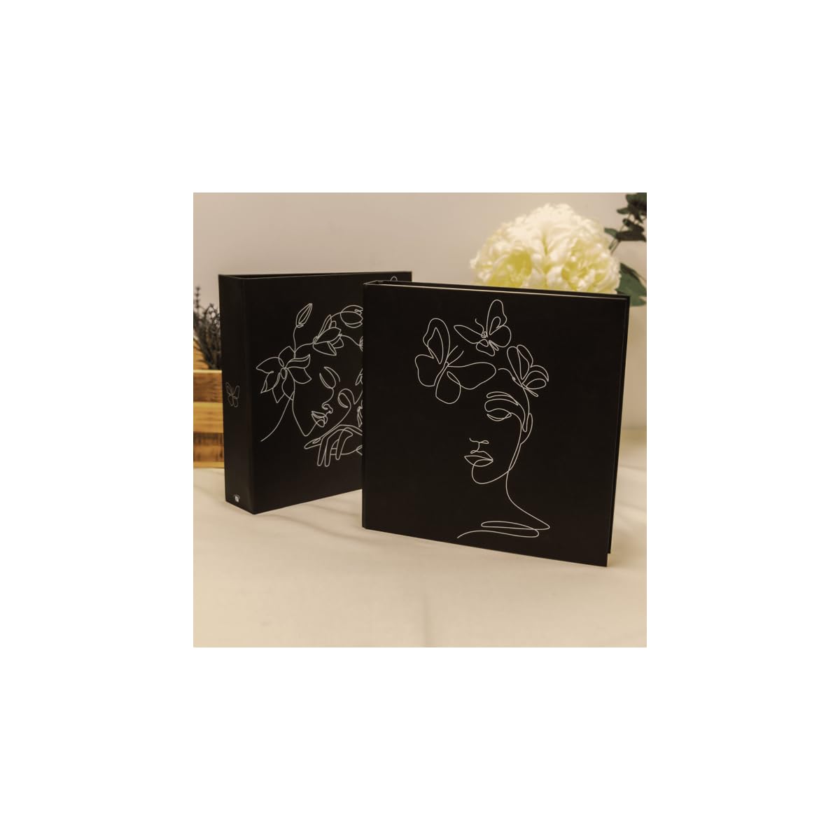 Ceanothe Muse album photo pochettes noir 200 photos 10x15 cm