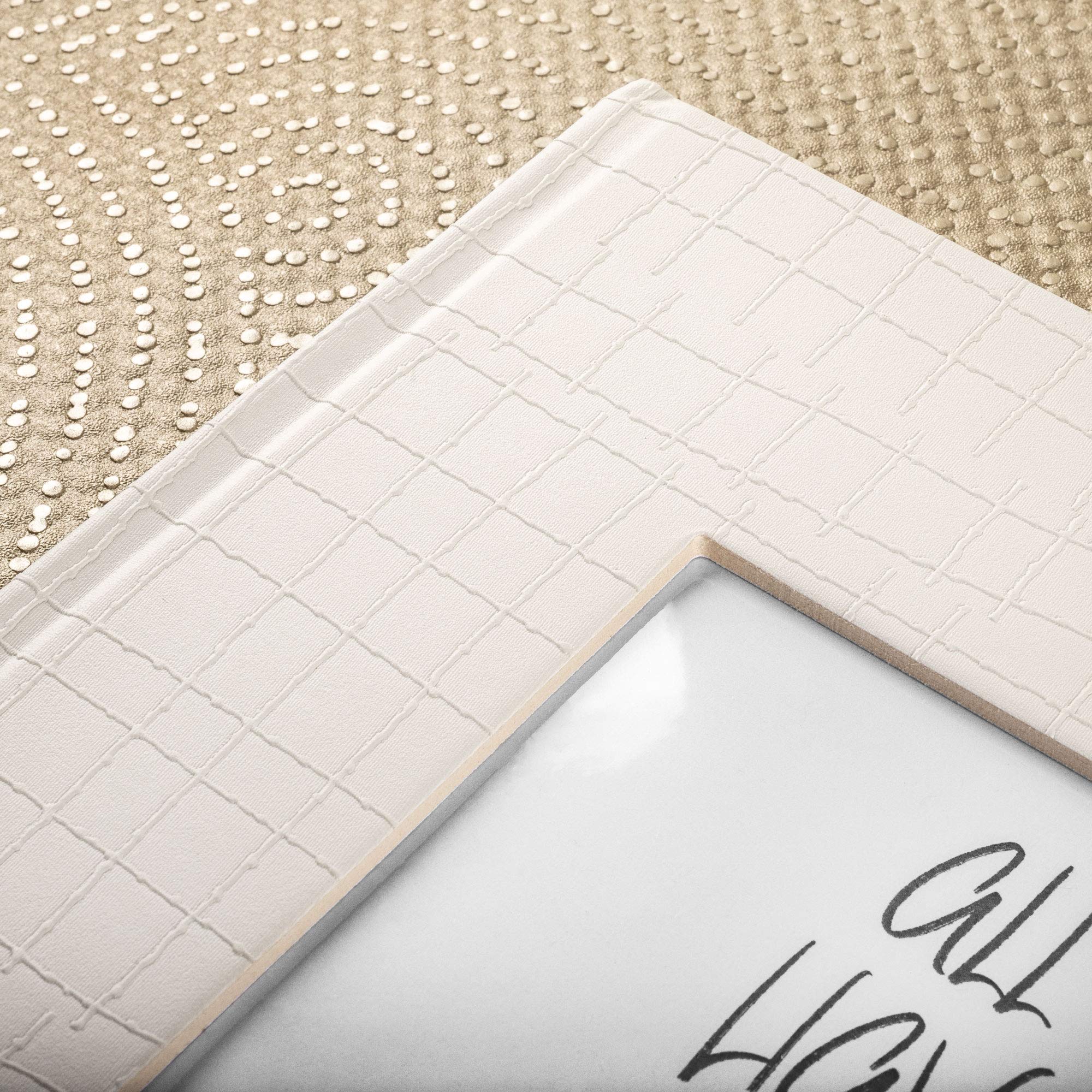 walther design All Round FA-131 album photo 26x25 cm blanc découpe
