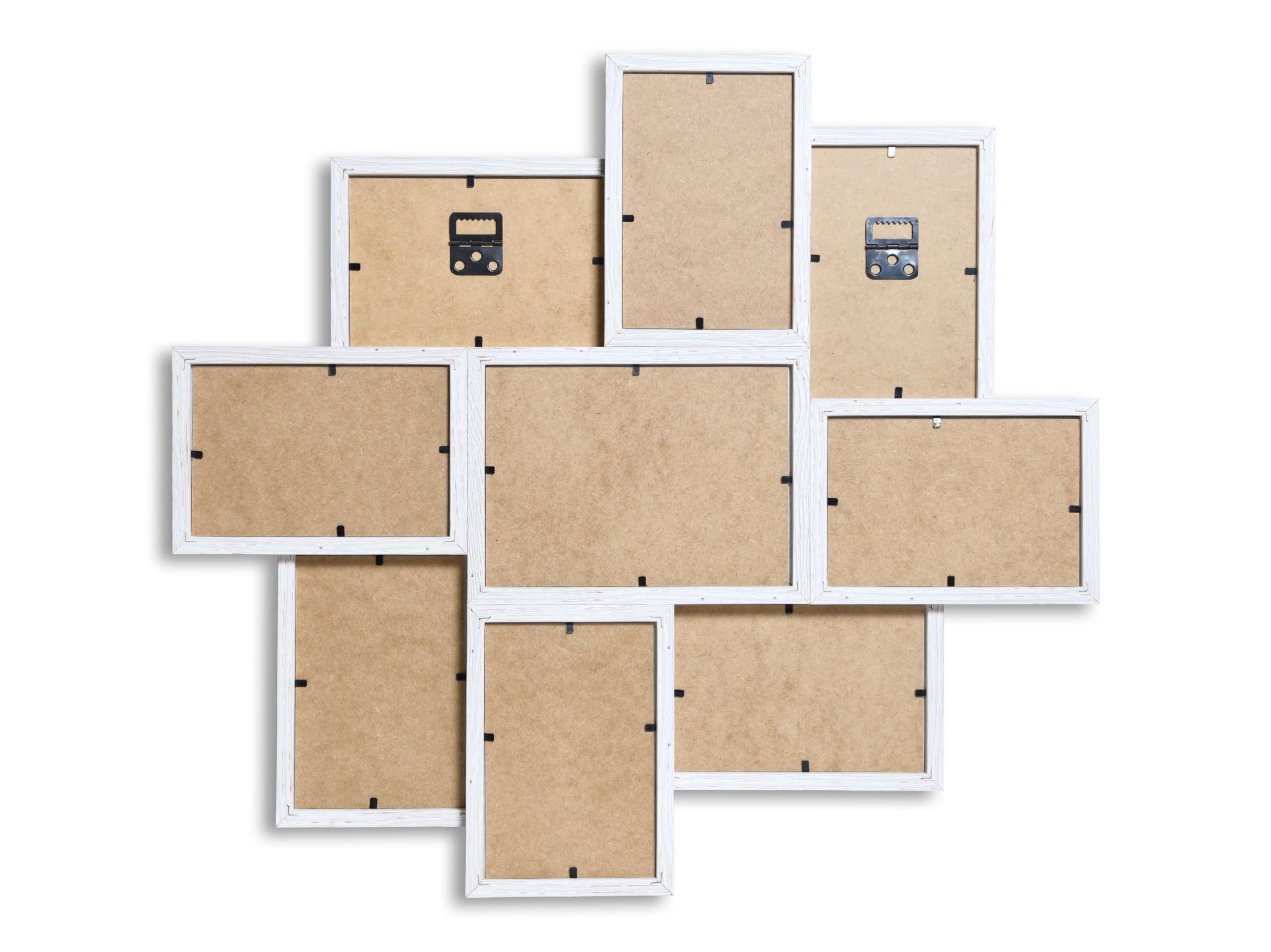 Victor Shabby cadre photo collage 9 photos 10x15 cm blanc