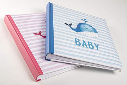 walther design Baby Sam UK-183-R album photo bébé 28x30,5 cm rose
