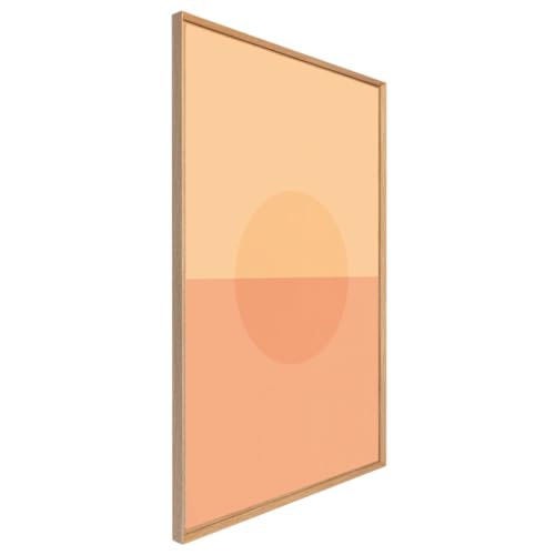 Ceanothe demi soleil tableau encadré 65x97 cm mat