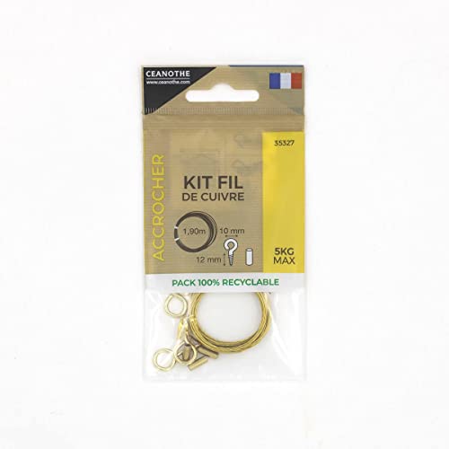 Ceanothe Kit fil cuivre fixation cadre photo tableau