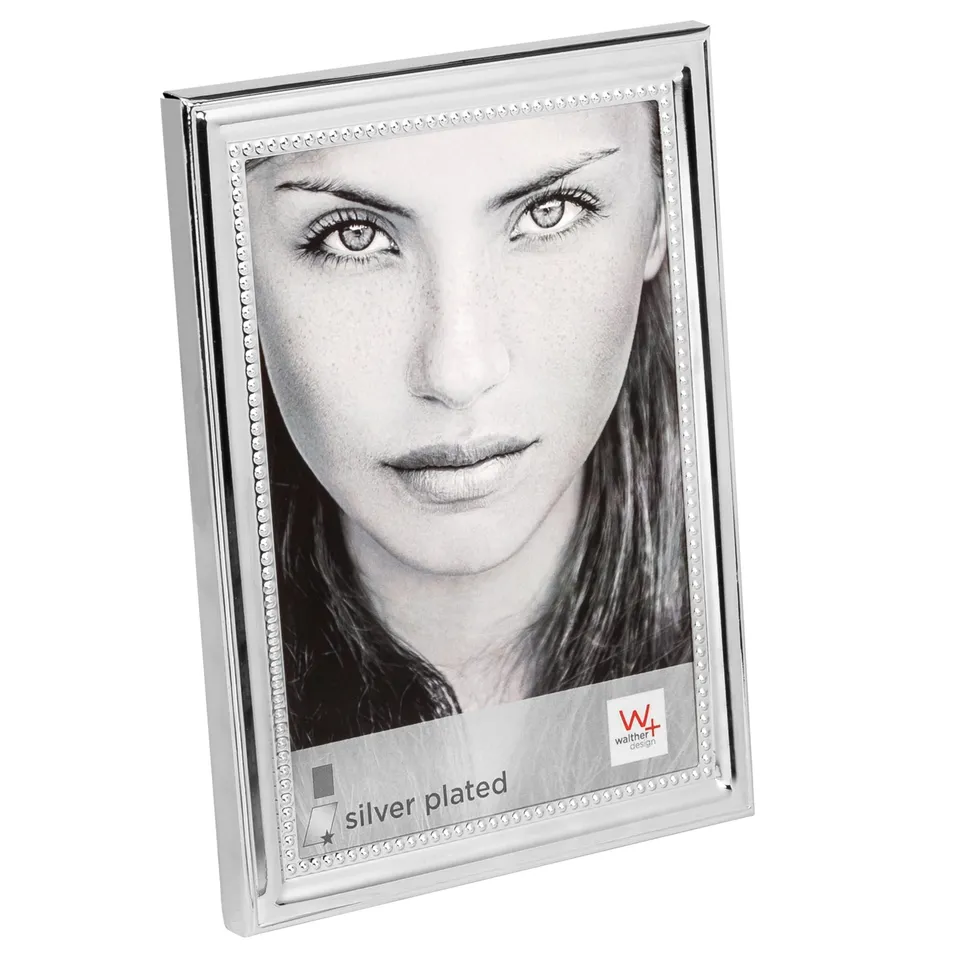 walther design Elodie BM318S cadre photo argenté 13x18 cm