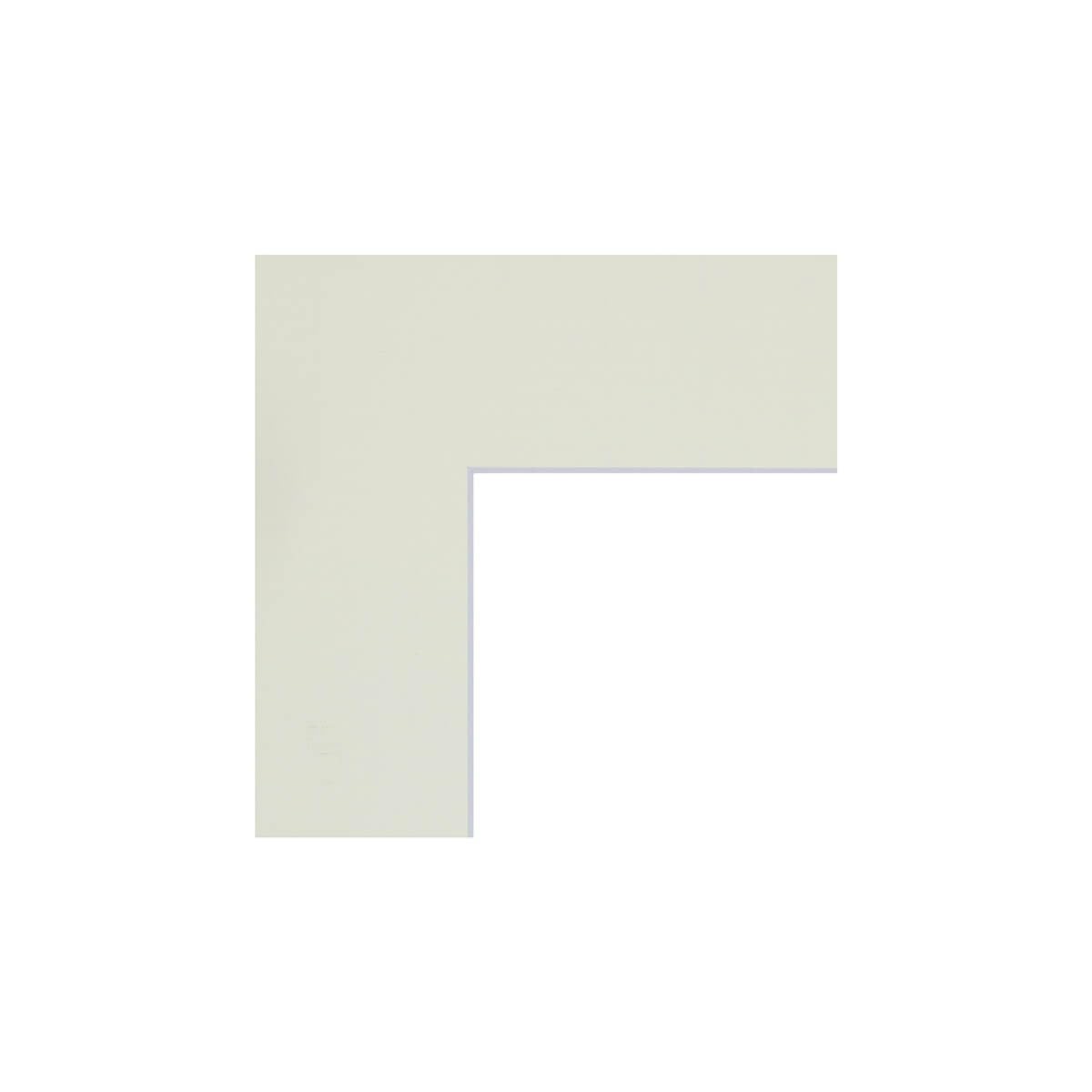 Ceanothe Brio passe-partout 30x40 cm 24x30 blanc cassé carton