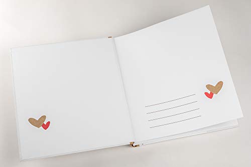 walther design Cheers UH-162 album mariage 28x30 cœurs
