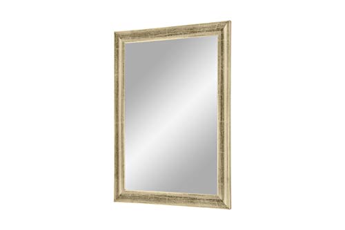 FRAMO Trend 35 miroir mural 30x35 cm feuille argentée