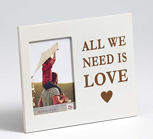 walther design Dreams RL015W cadre photo blanc 10x15 cm love