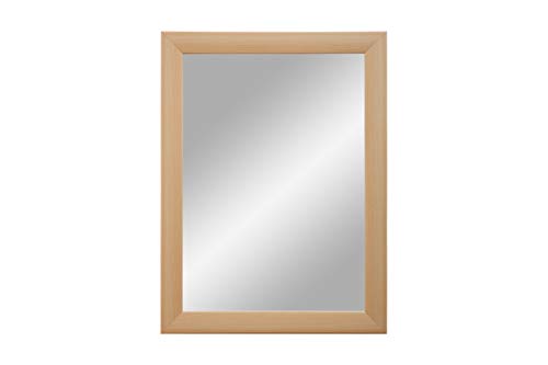 FRAMO Trend 35 miroir mural hêtre 30x60 cm bois MDF