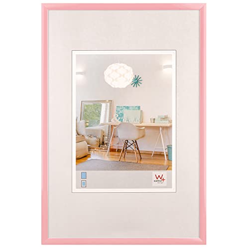 walther design New Lifestyle KV030Q cadre photo plastique rose 20x30 cm