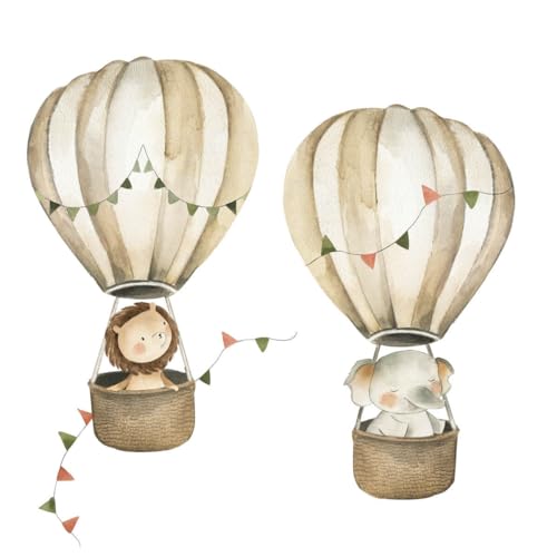 Ceanothe Safari Animaux tableau sur toile 30x30 cm chambre enfant