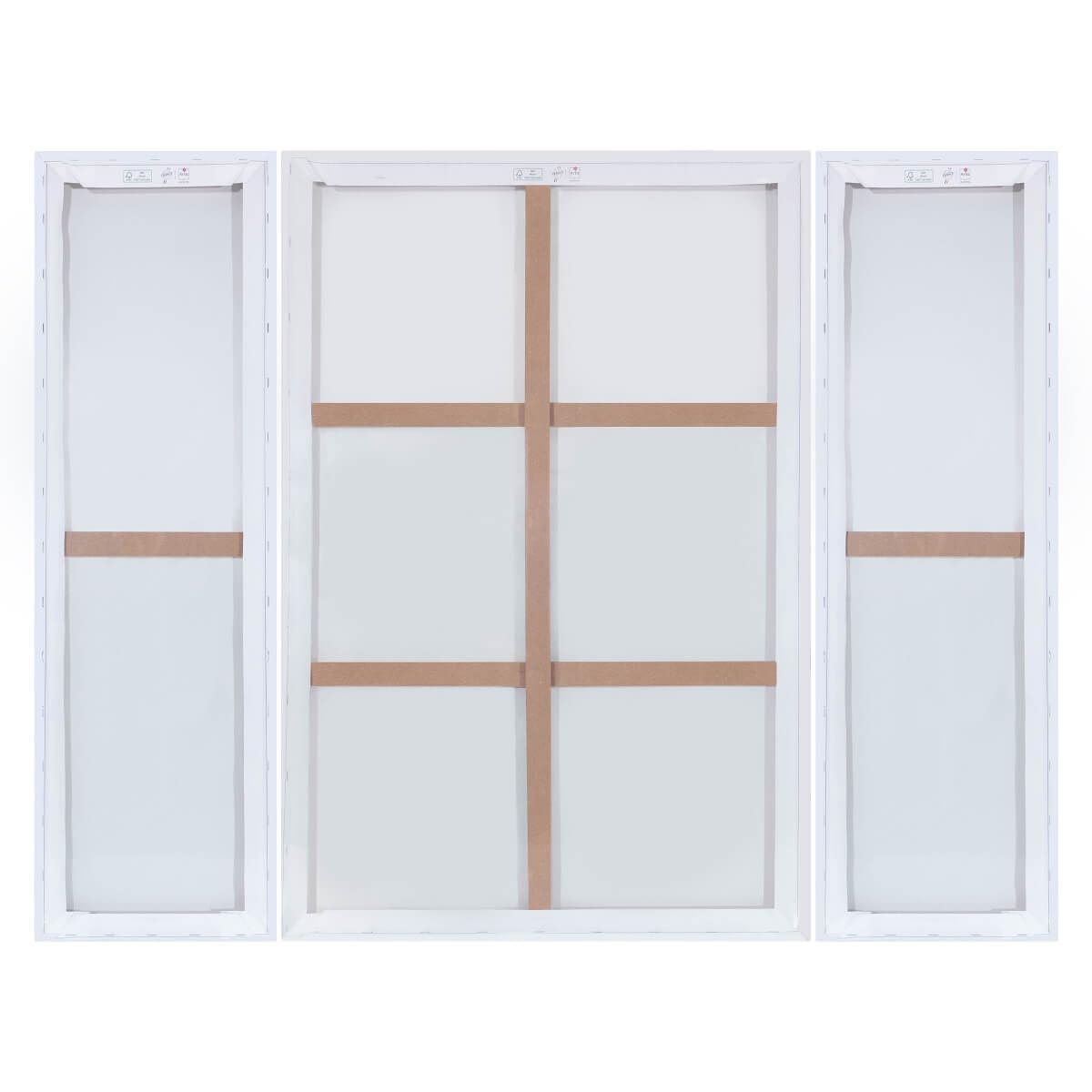 Ceanothe Femme vers l'avenir triptyque toile 125x97 cm mat