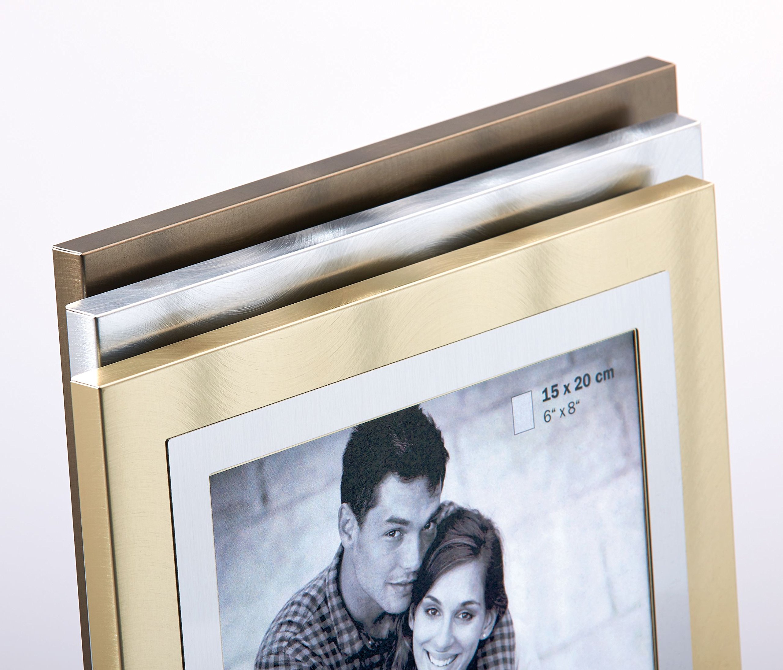walther design Luan PY318C cadre portrait 13x18 champagne