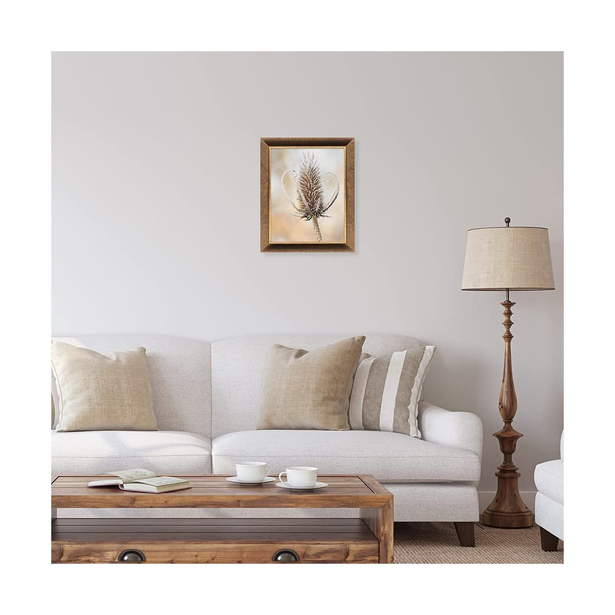 Ceanothe Brio cadre photo 24x30 cm filet or