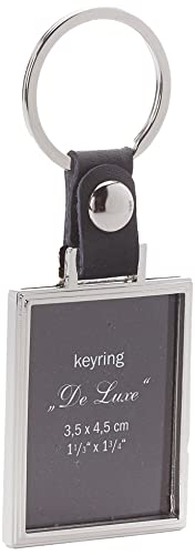 Walther Design Deluxe MR-199-B porte-clés 3,5x4,5 cm noir métal