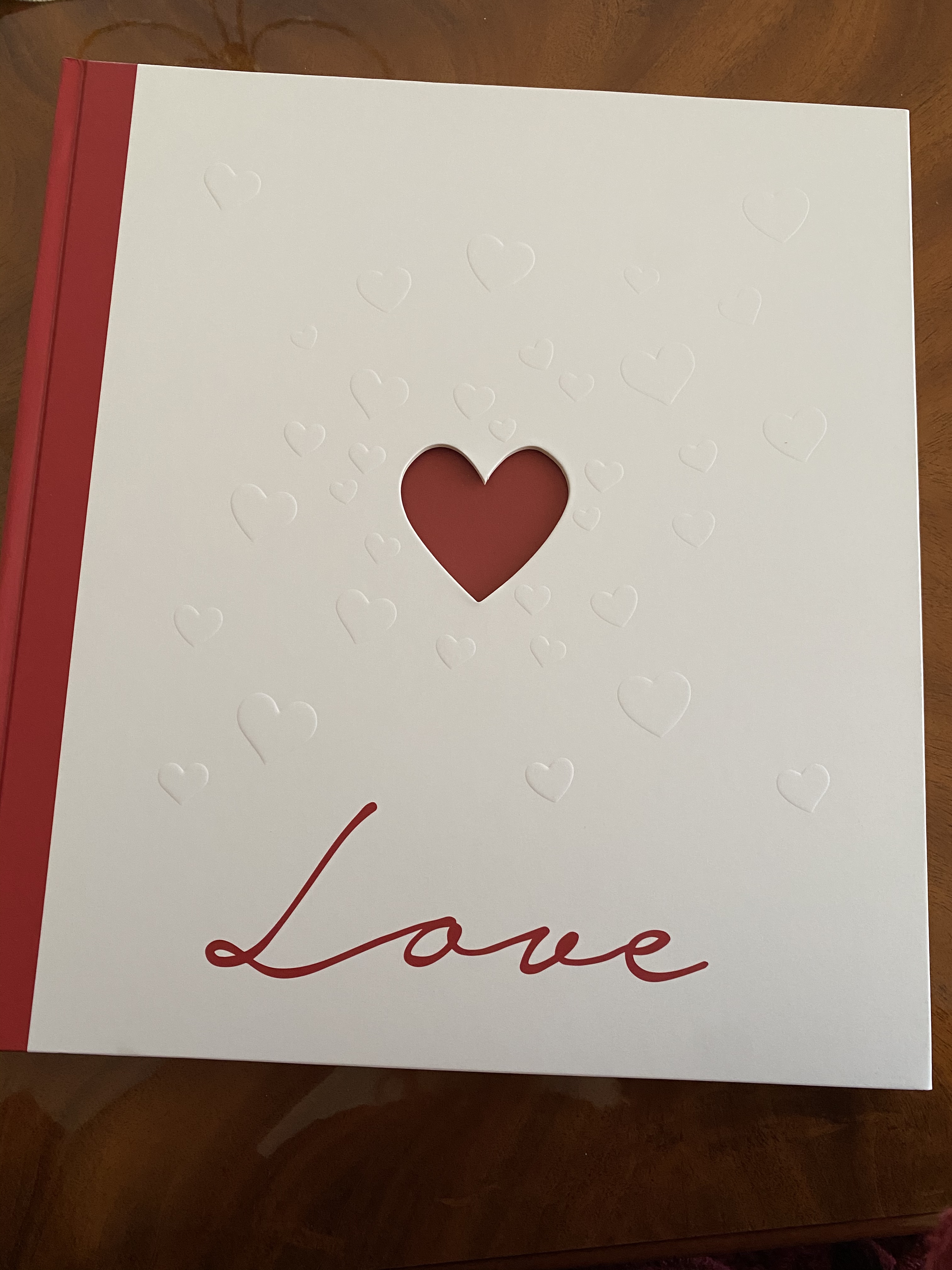 walther design Love UH-159 album photo mariage blanc