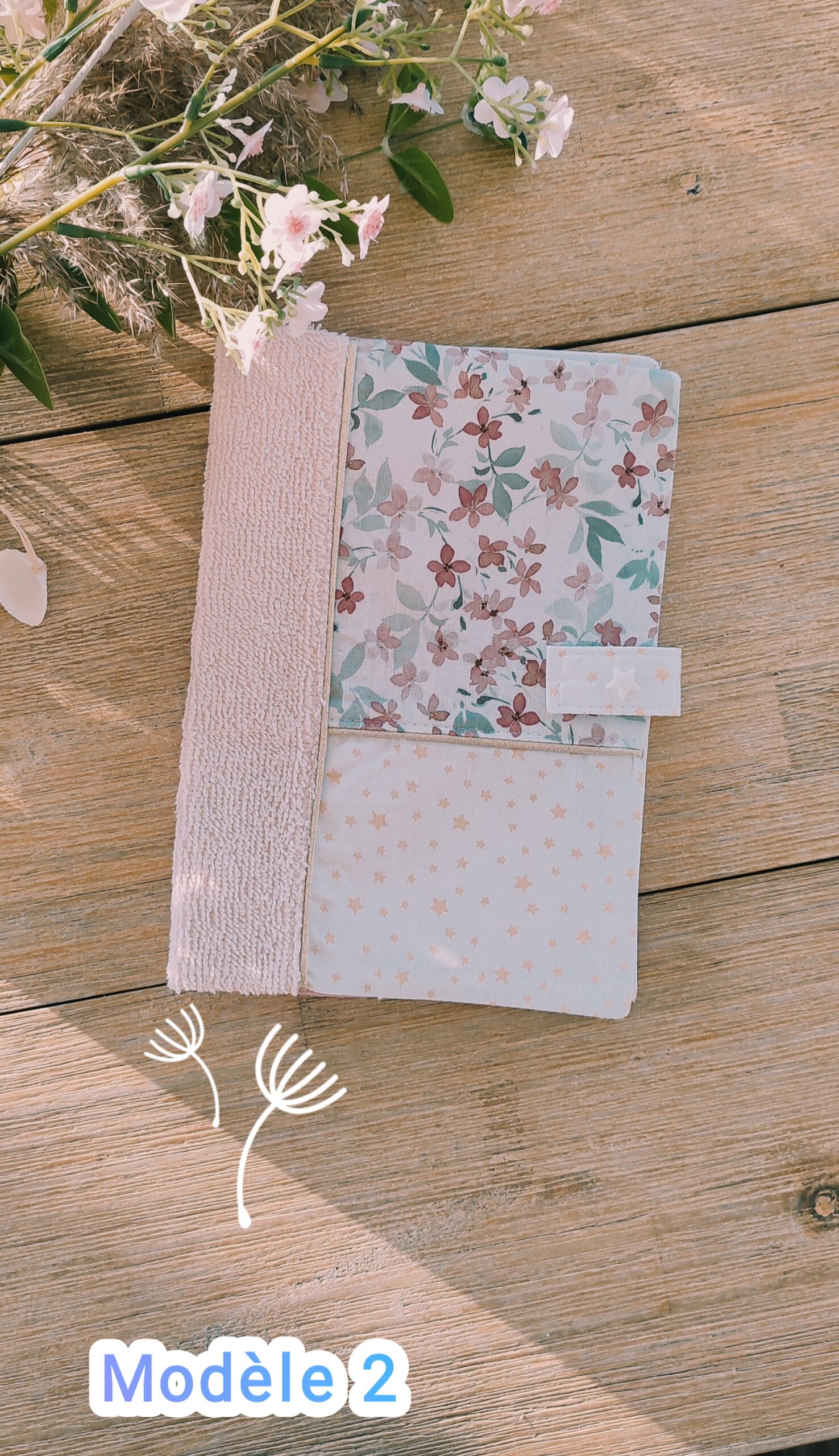 Creat’Angel carnet de santé protège-carnet prénom 17x23 cm