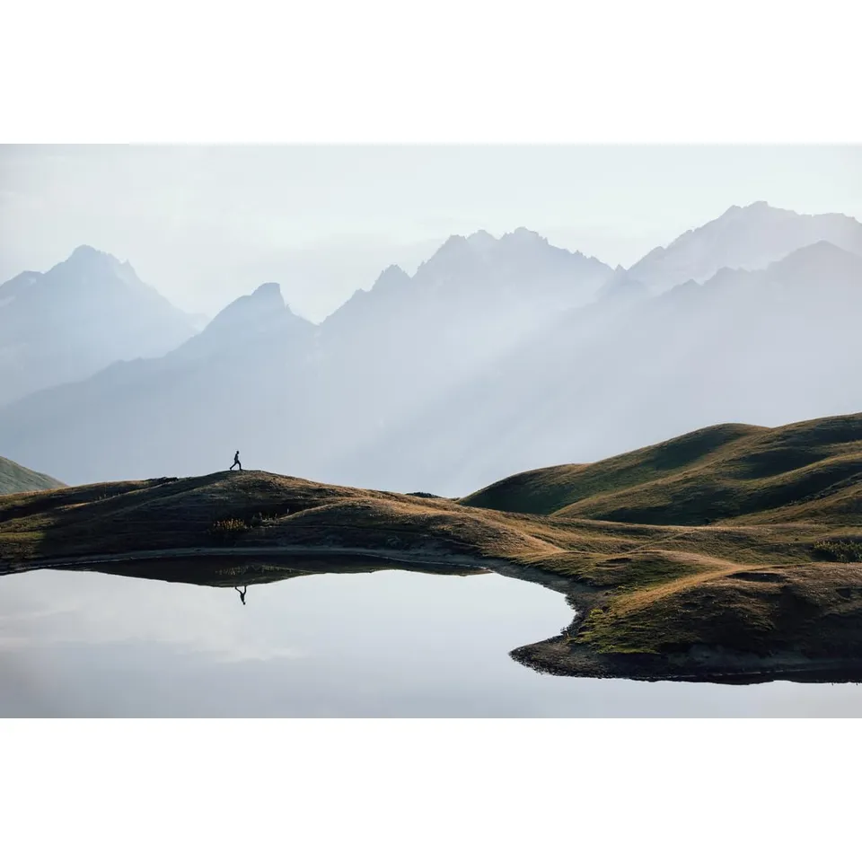 Ceanothe lac naturel tableau verre 65x97 cm brillant