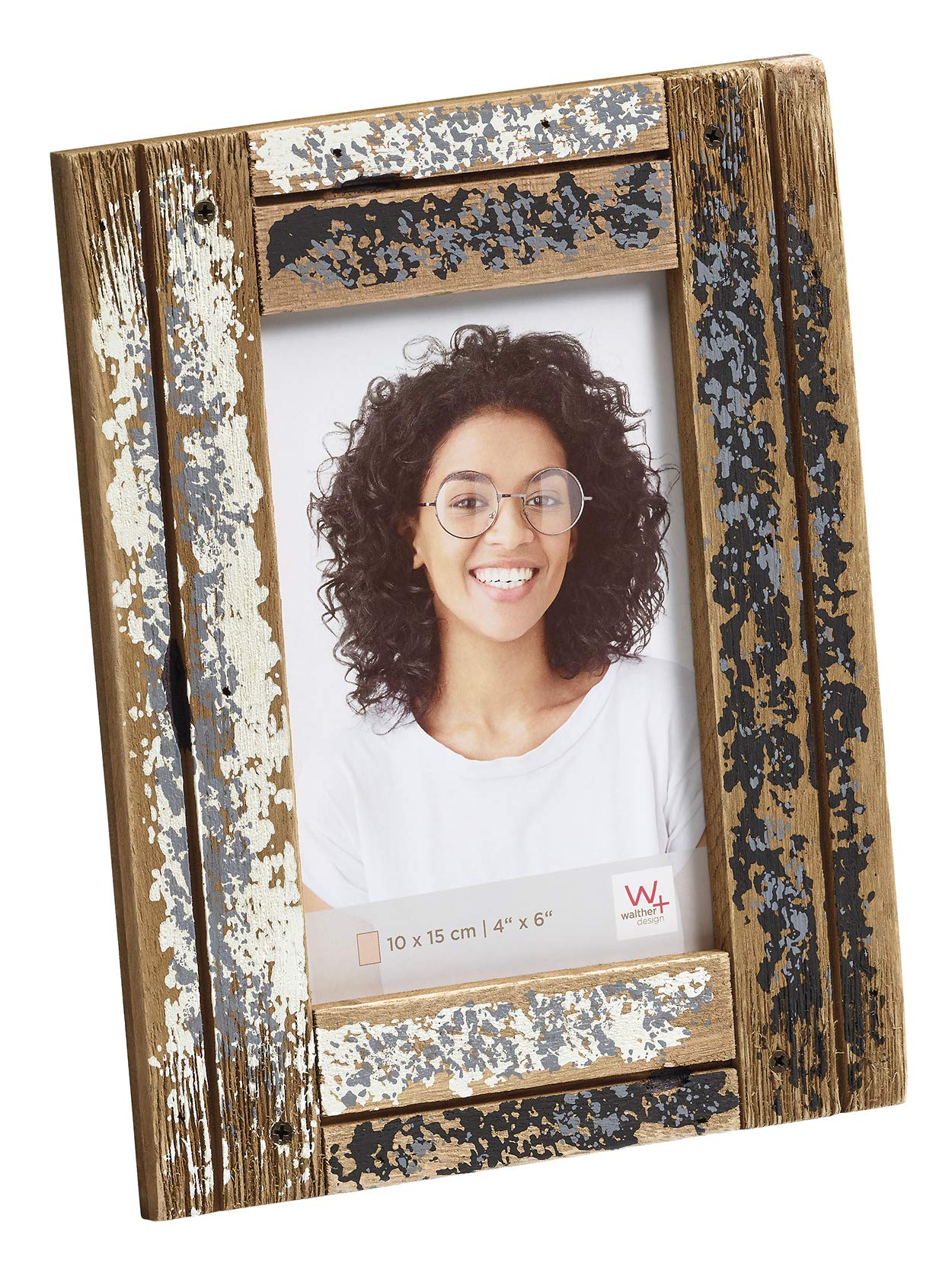 walther design Dupla YA015W cadre portrait 10x15 cm blanc