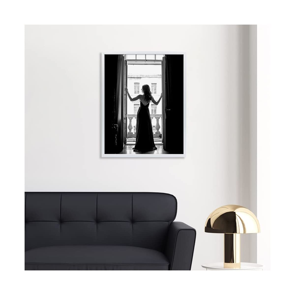 Ceanothe Brio 23511 River cadre photo 40x50 cm blanc laqué