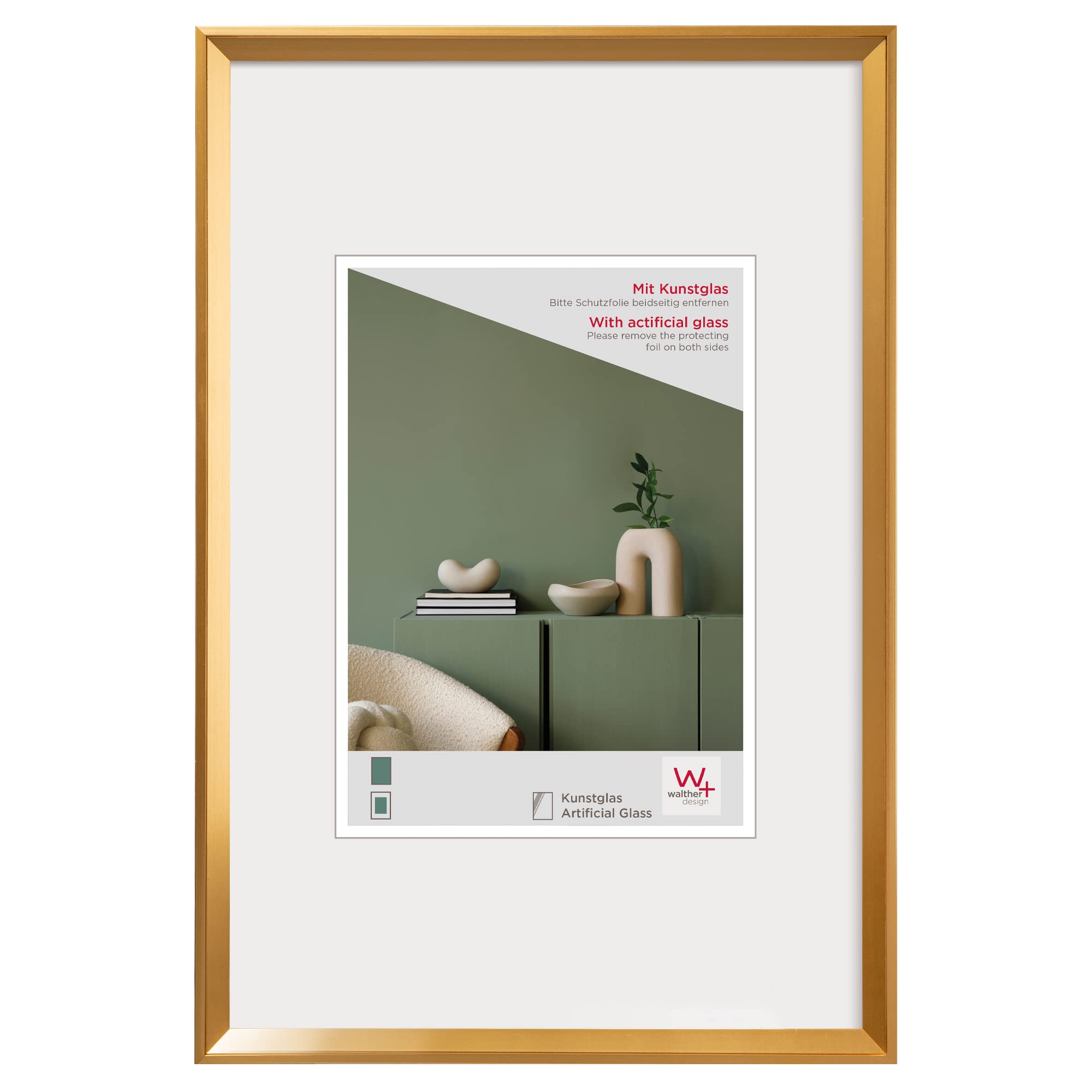 walther design Desire DEX460B cadre photo noir 40x60 cm