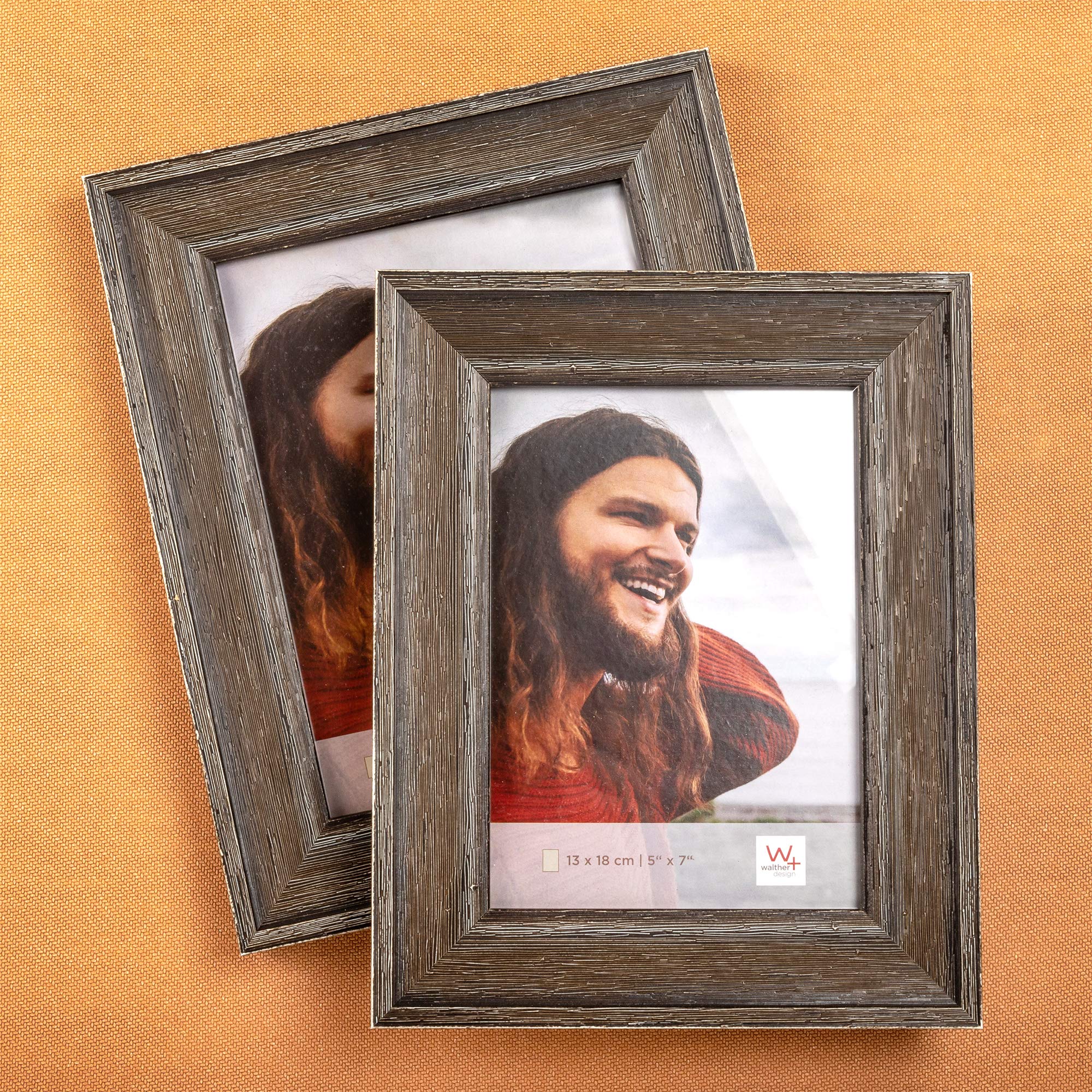 walther design Jona AQ318P cadre photo 13x18 cm marron