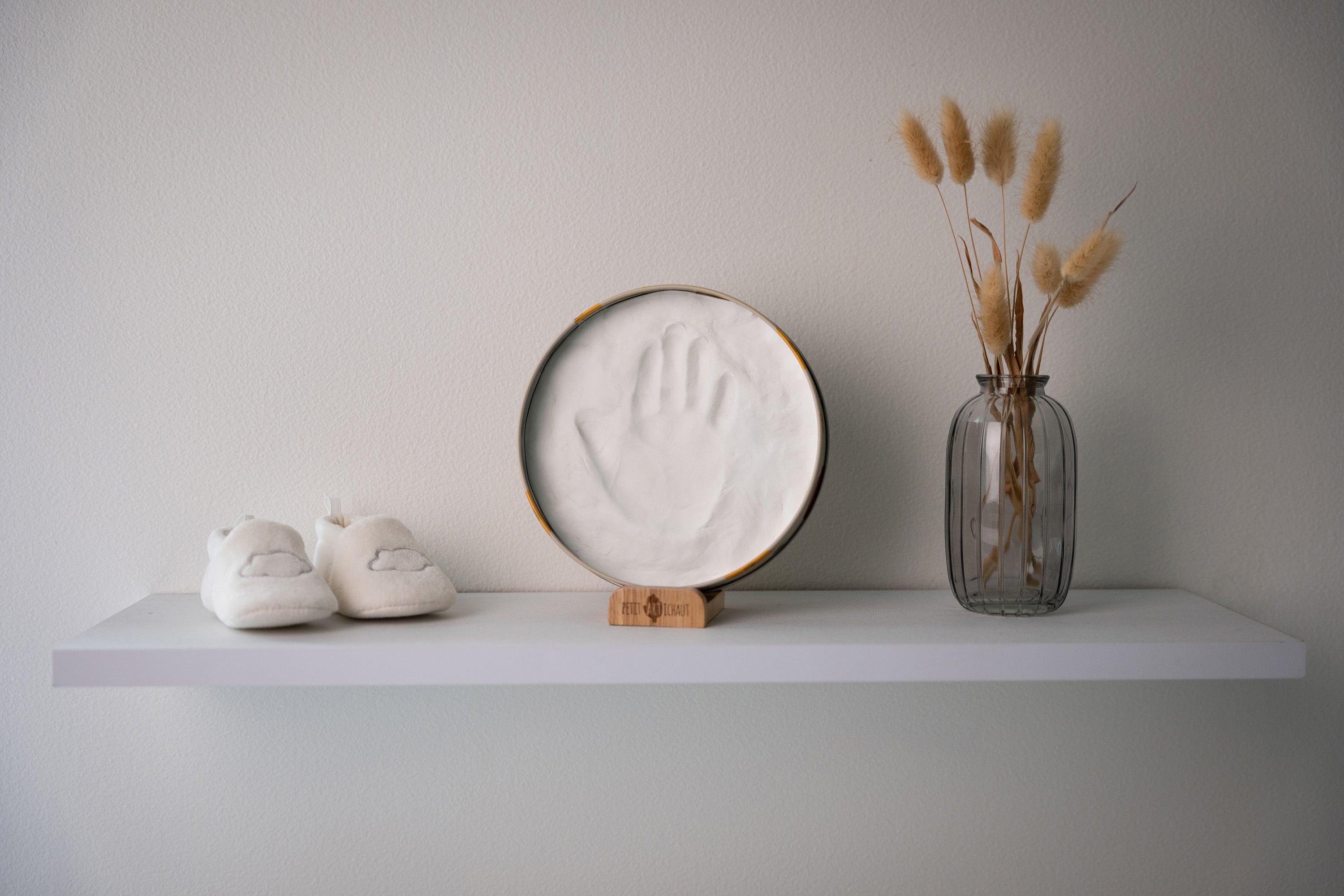 Petit Artichaut Baby Box Round Little Prairie boîte souvenir