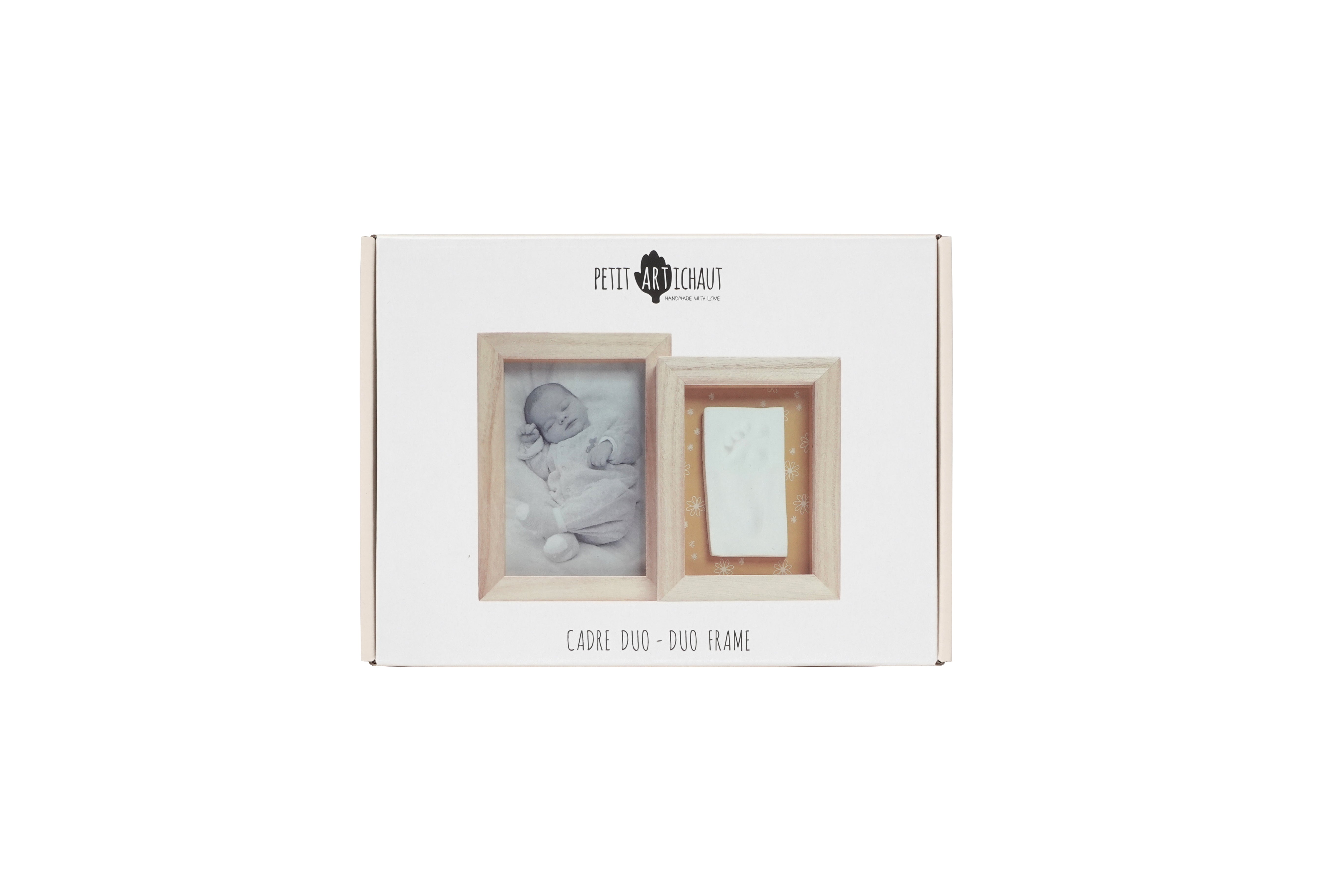 Petit Artichaut Duo Frame Daisy Ochre cadre photo ocre