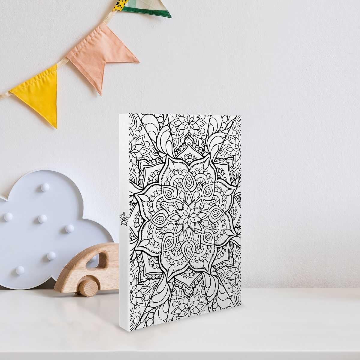 Ceanothe Mandala carnet photo A5 200 pages à colorier