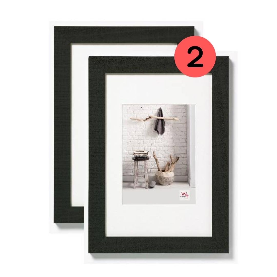 walther design Home HO666M cadre photo collage 43x43 cm noir