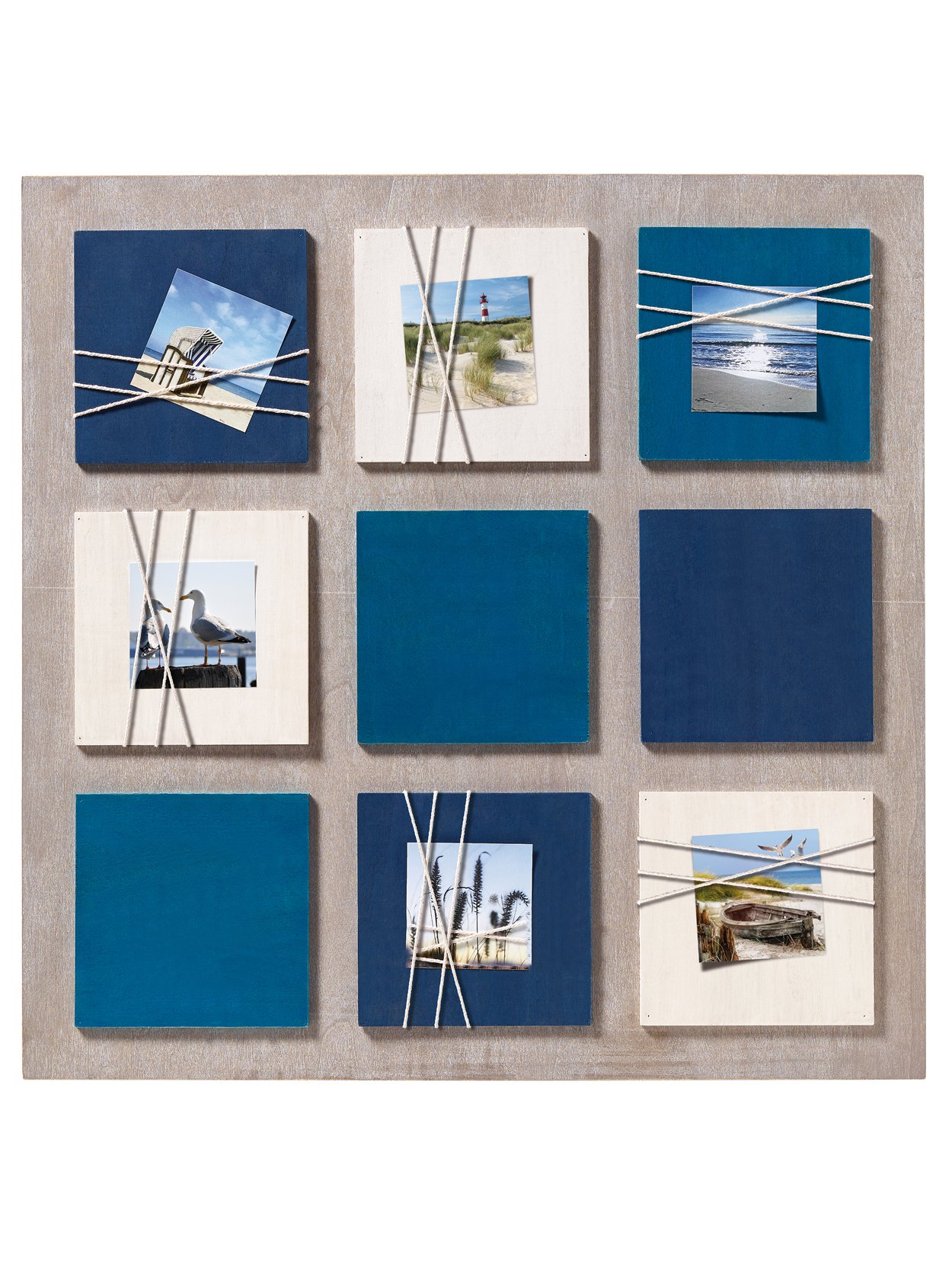 walther design La Casa YO381L galerie photo 3x 8x11 cm bleu