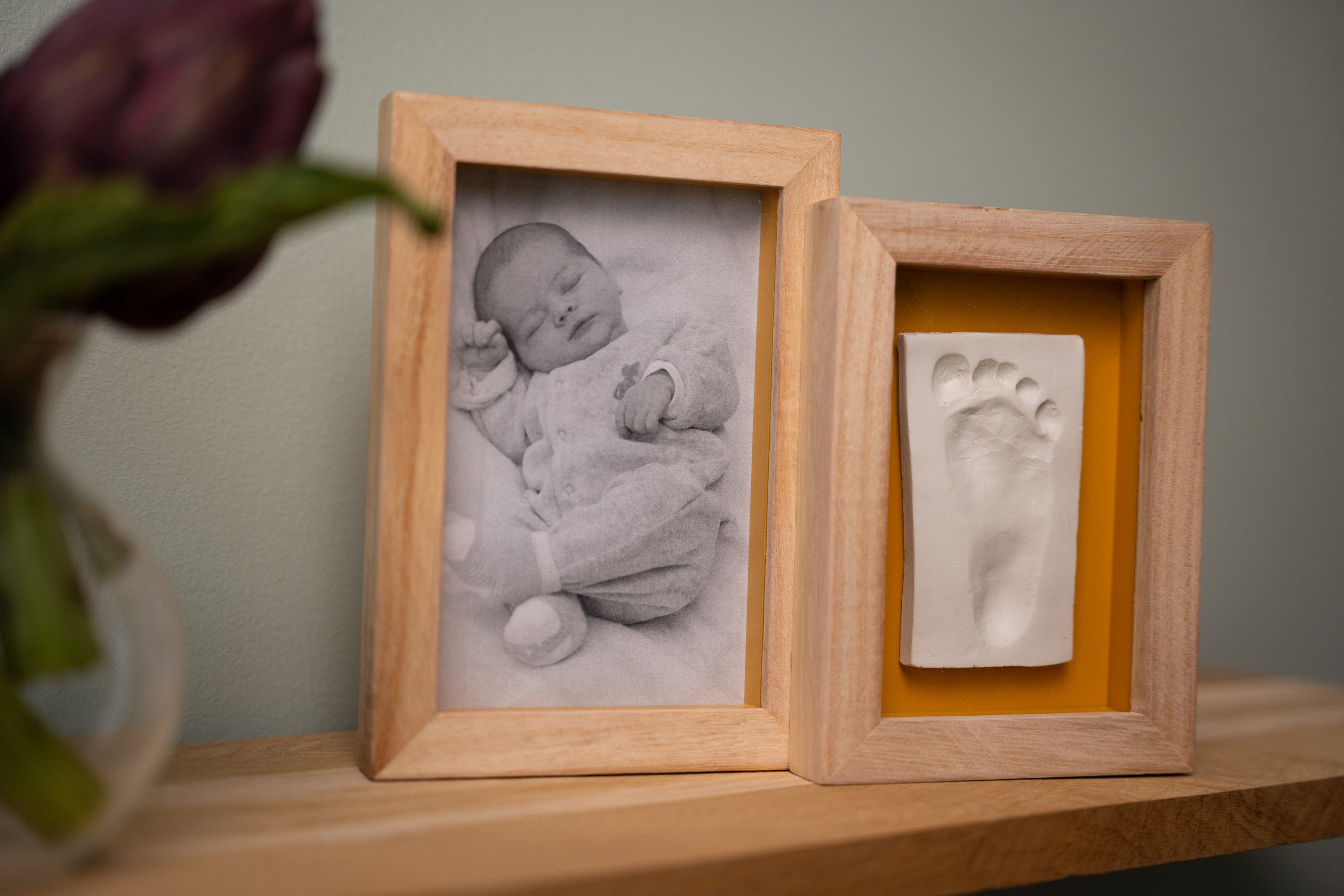 Petit Artichaut Duo Frame Daisy Ochre cadre photo ocre