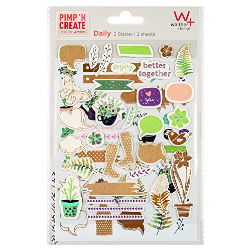 walther design DailyPimp Create ST7000 stickers bébé quotidien 2 feuilles