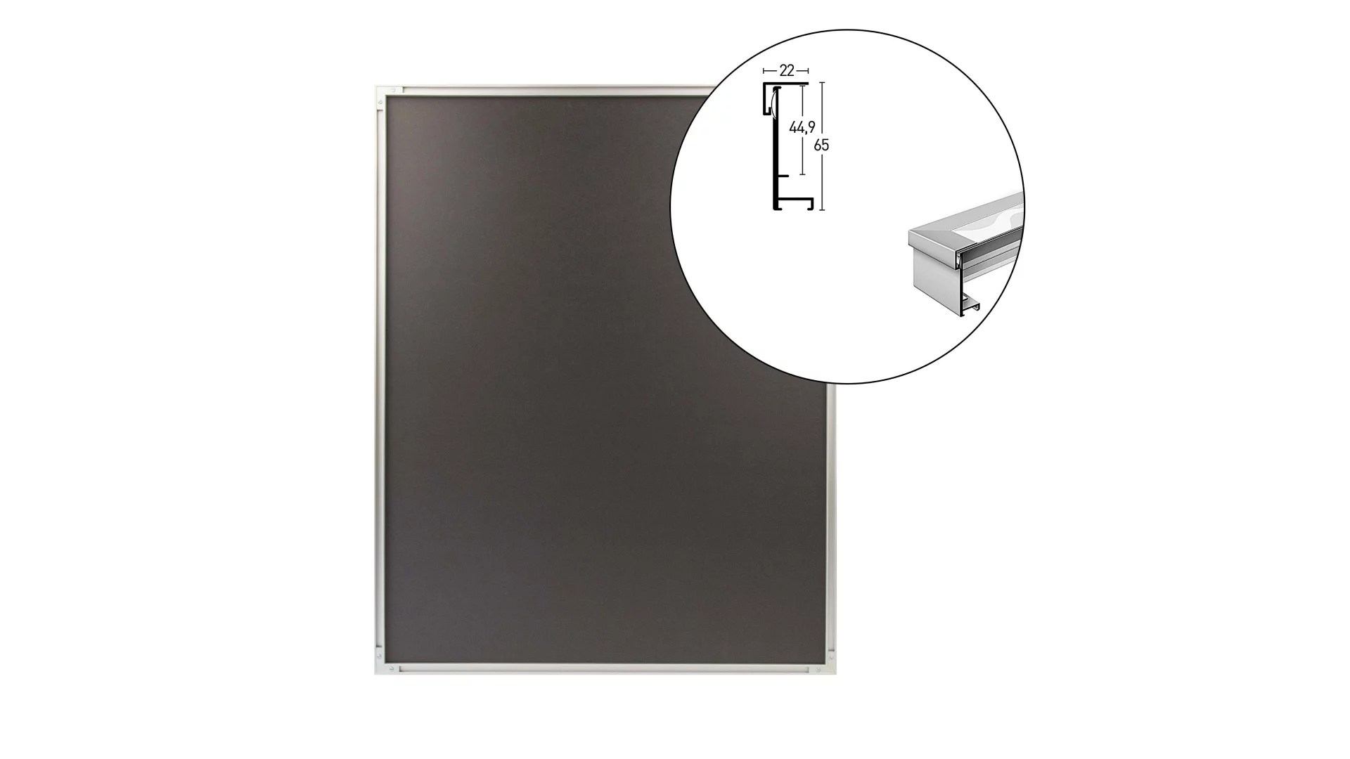 Nielsen Design Frame Box cadre photo plexiglass léger