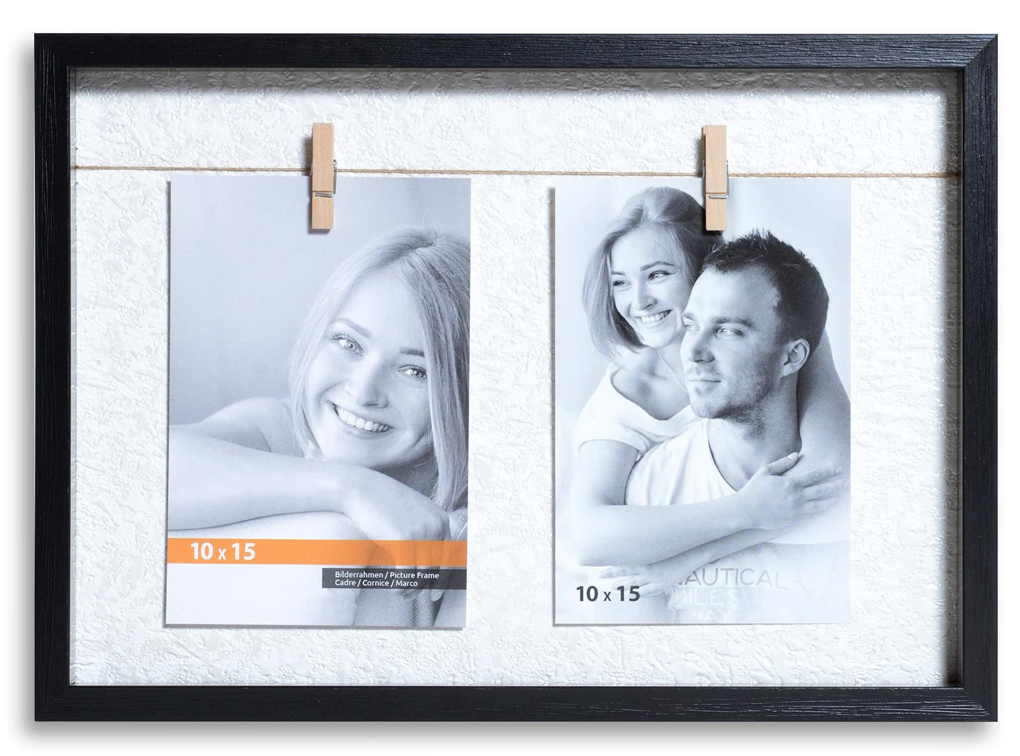 Victor Clip Frame cadre photo noir 17x23 cm 10x15