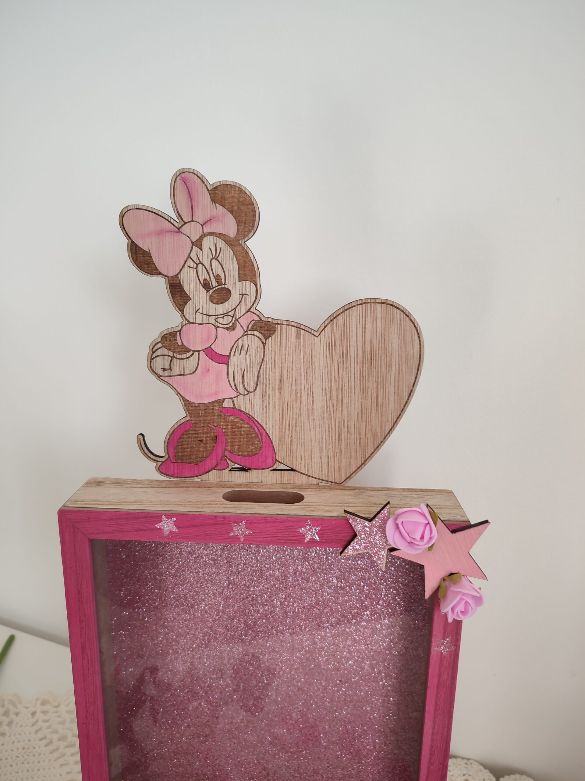 Creat’Angel Minnie urne tirelire naissance