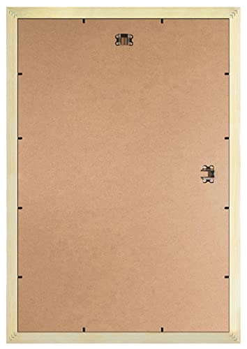 FRAMO N123 cadre photo bois rouge brillant 50x65 cm