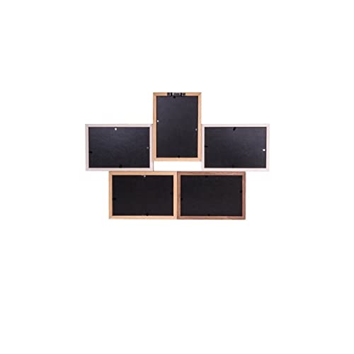 Ceanothe Scandi 34545 cadre photo multi 5 vues bois naturel