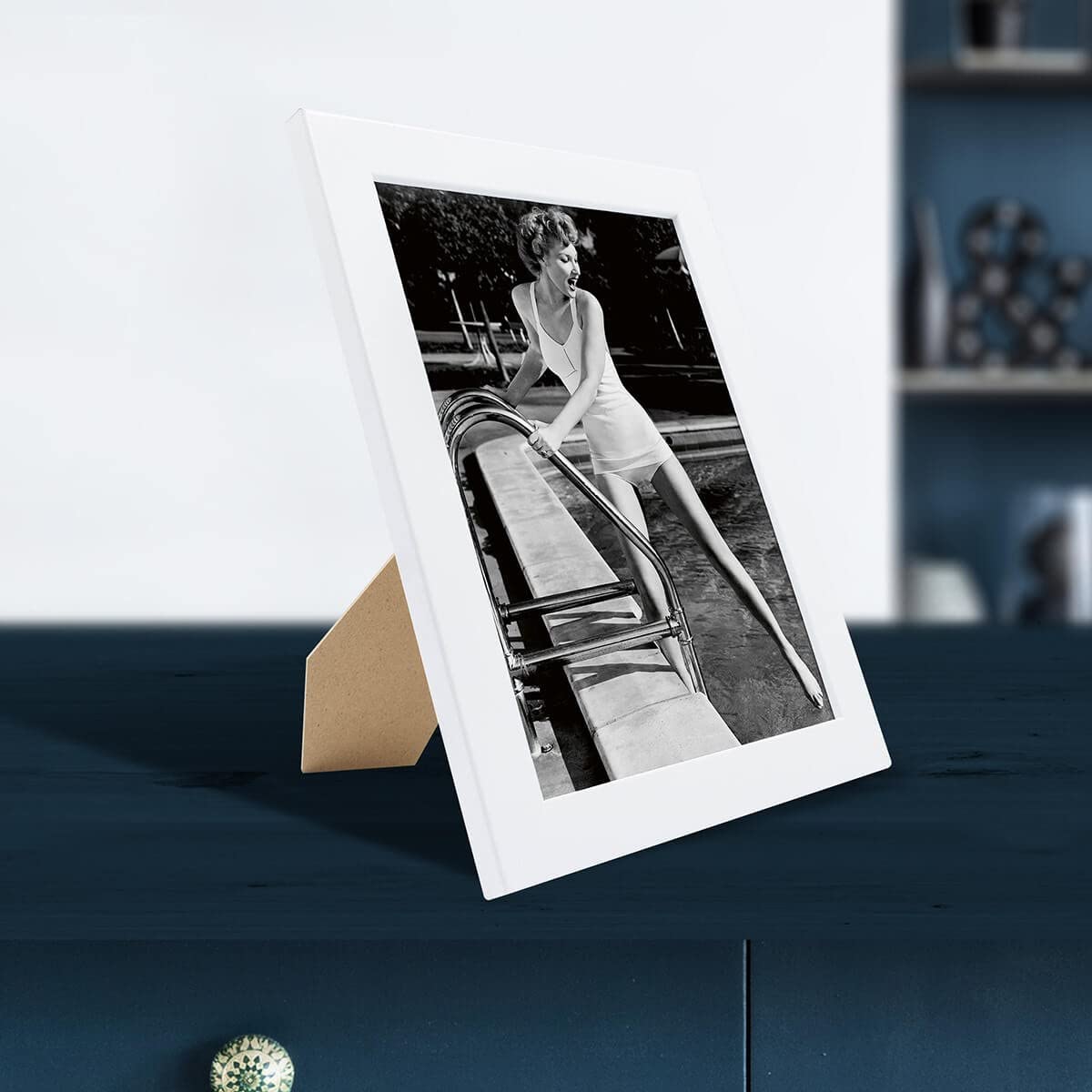 Ceanothe Brio 104333 cadre photo blanc 18x24 cm mat