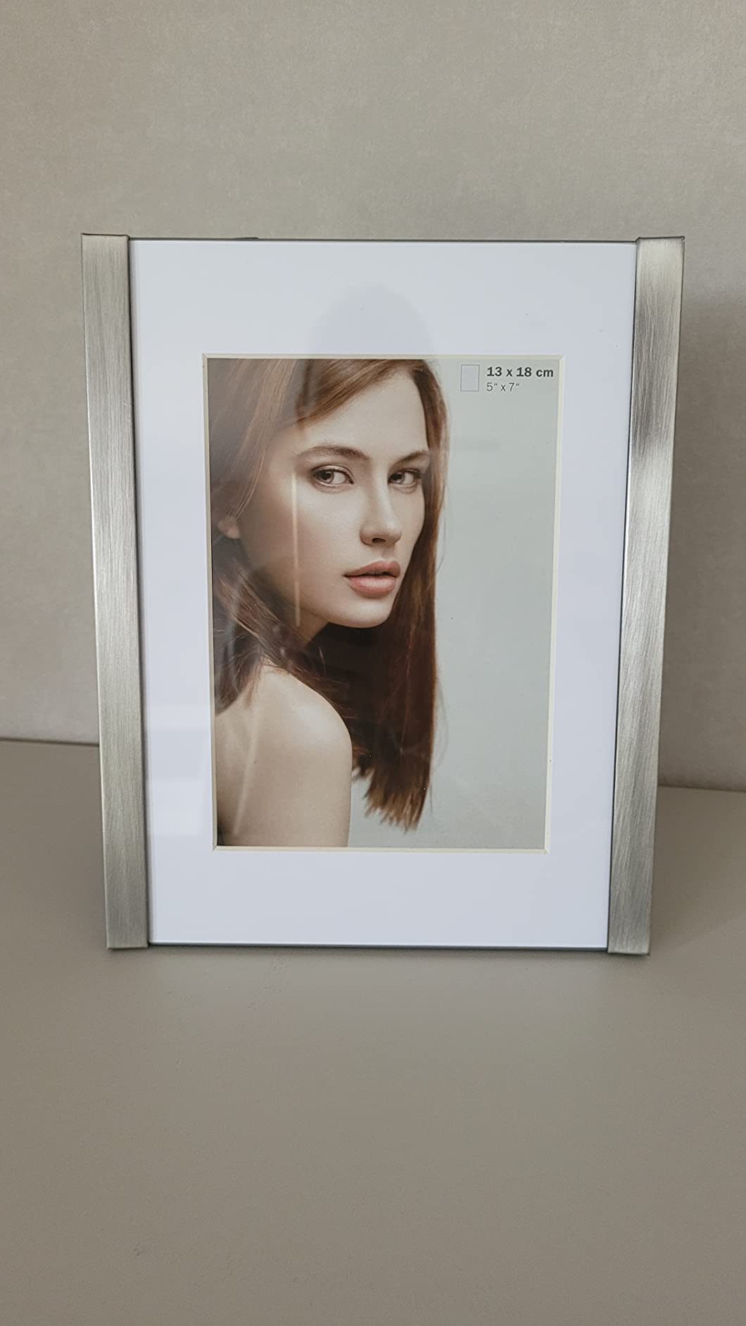 walther design Mette IM318S cadre portrait 13x18 cm argent